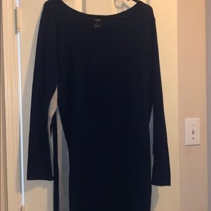 Plus size sweater dress